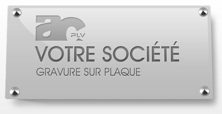 Plaque professionnelle